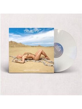 Britney Spears "Glory" Clear Vinyl LP with Desert Cover - Blonde/Tan